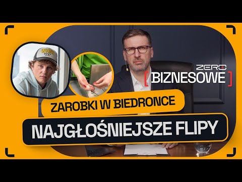 BIZNESOWE ZERO #3: ZAROBKI W BIEDRONCE, 400 MILIONÓW DOMINIKI KULCZYK, ZABLOKOWANY FLIP ZAORSKIEGO