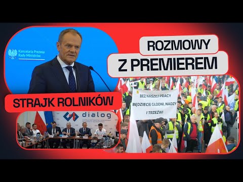 BYLIŚMY NA ROZMOWACH DONALDA TUSKA Z ROLNIKAMI